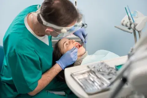 quiste por una endodoncia mal hecha