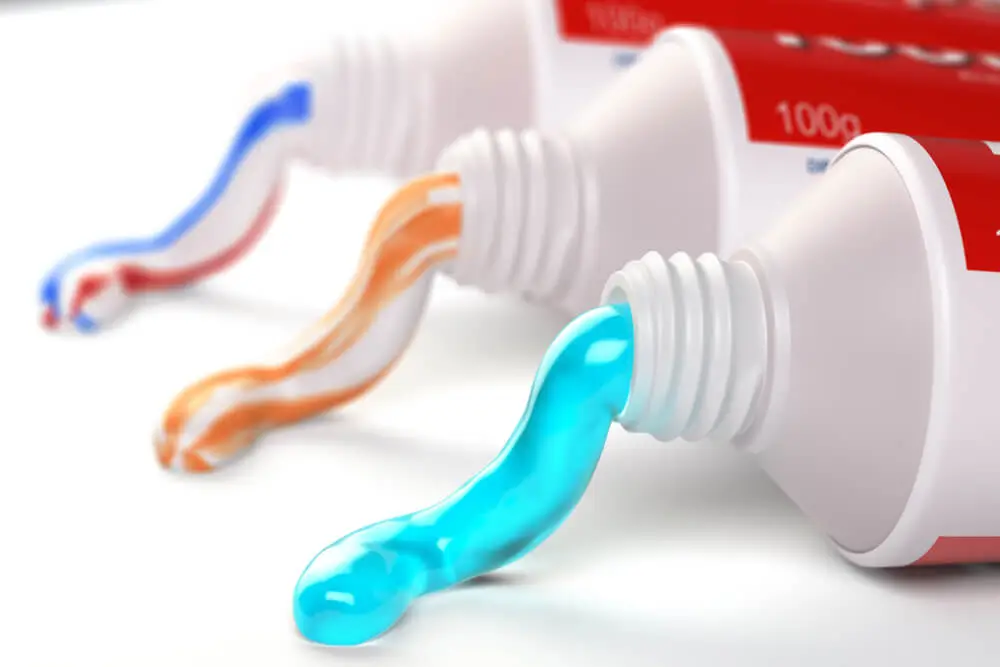 pasta de dientes diferentes tipos
